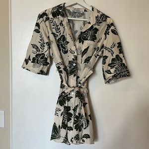 New Zara shirt dress